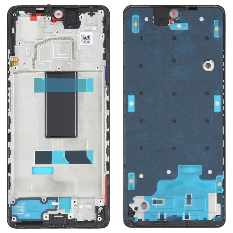 Original Front Housing LCD Frame Bezel Plate, For Xiaomi Redmi Note 12 Pro 5G