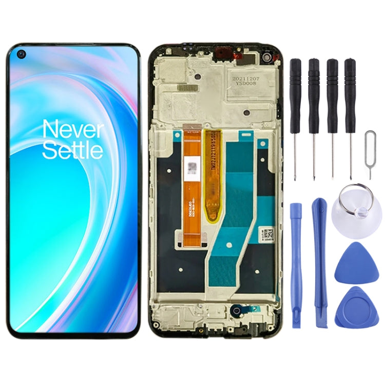 IPS LCD Screen for OnePlus Nord CE 2 Lite 5G CPH2381 CPH2409 Digitizer Full Assembly with Frame