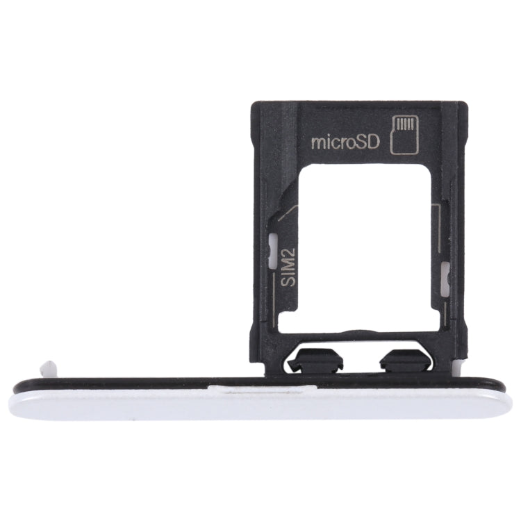 Original SIM Card Tray + Micro SD Card Tray, For Sony Xperia XZ1 Compact