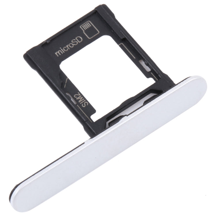 Original SIM Card Tray + Micro SD Card Tray, For Sony Xperia XZ1 Compact