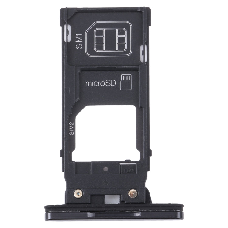 Original SIM Card Tray + SIM / Micro SD Card Tray, For Sony Xperia XZ2 Premium