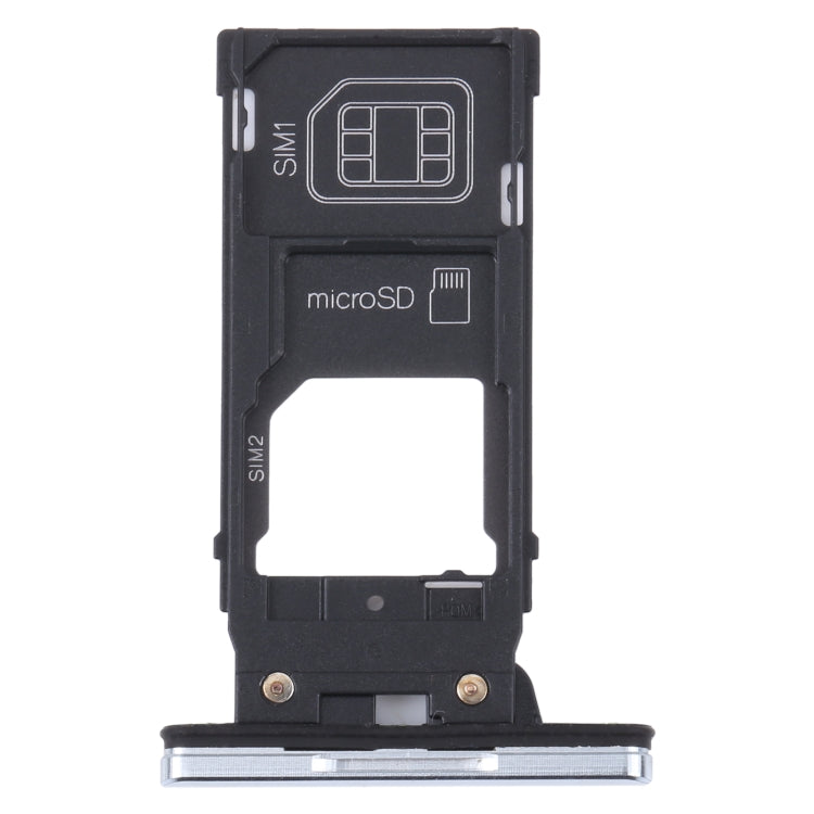 Original SIM Card Tray + SIM / Micro SD Card Tray, For Sony Xperia XZ2 Premium — view 5