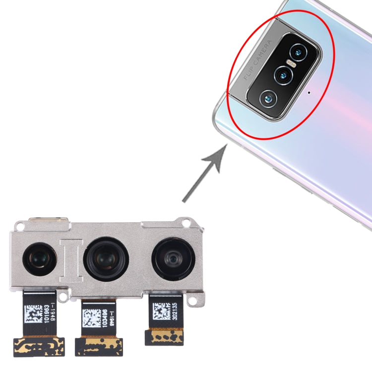 ZS670KS ZS671KS Back Facing Camera Set, For Asus Zenfone 7 / 7 Pro