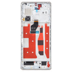 Original LCD Screen For Honor 70 Digitizer Full Assembly with Frame, For Honor 70  (Original) — Gold