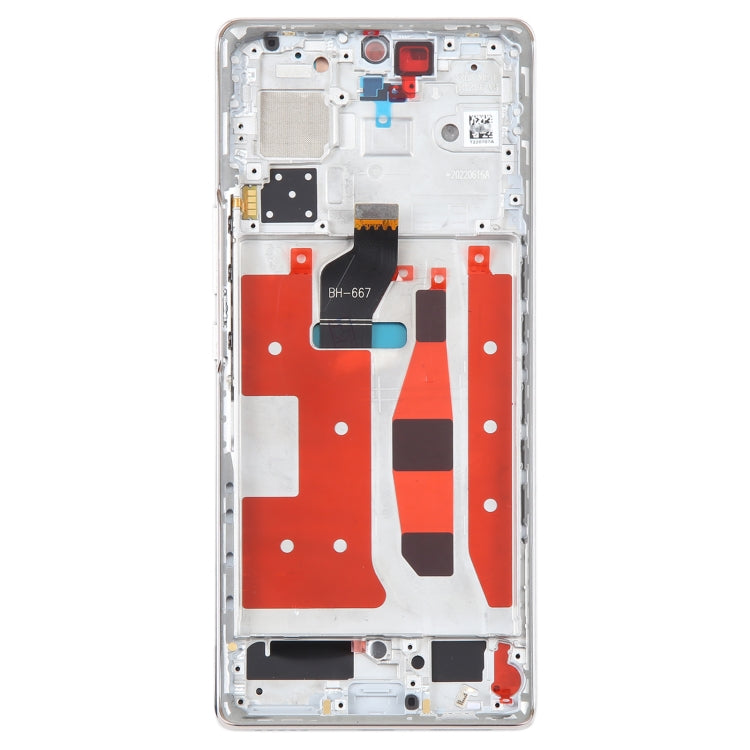 Original LCD Screen For Honor 70 Digitizer Full Assembly with Frame, For Honor 70  (Original) — Gold