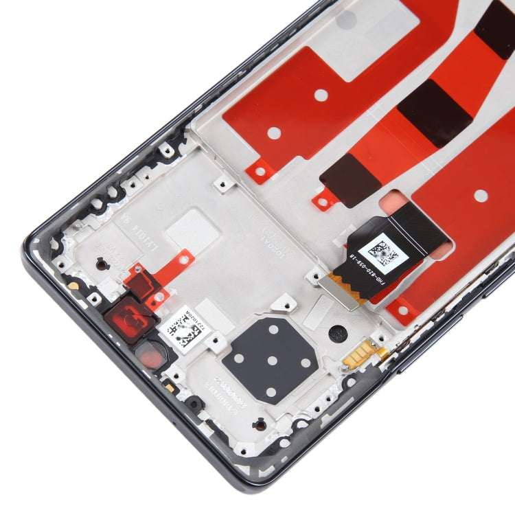 Original LCD Screen For Honor 80 Digitizer Full Assembly with Frame, For Honor 80 (Original), For Huawei P50 Pro (Original) — Green