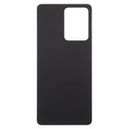 For Xiaomi Redmi Note 12 Pro Glass Battery Back Cover, For Xiaomi Redmi Note 12 Pro — Black