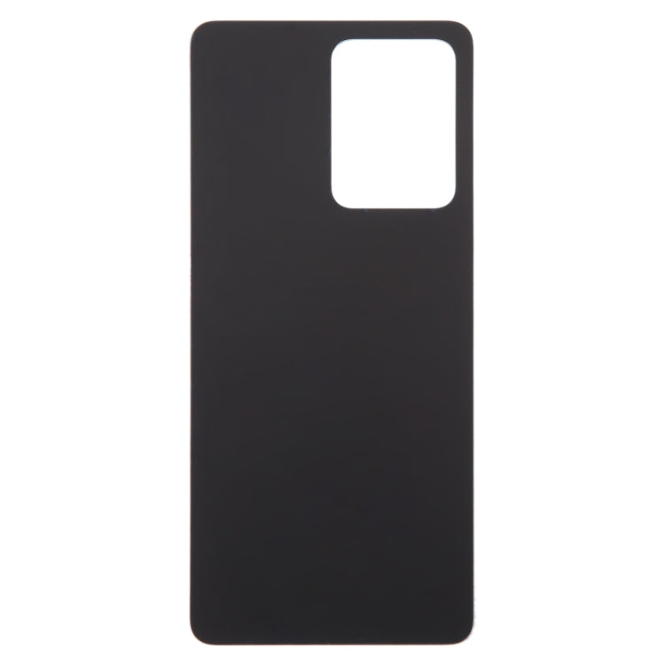 For Xiaomi Redmi Note 12 Pro Glass Battery Back Cover, For Xiaomi Redmi Note 12 Pro — Black
