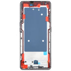Original Front Housing LCD Frame Bezel Plate, For OPPO A1 Pro — Black