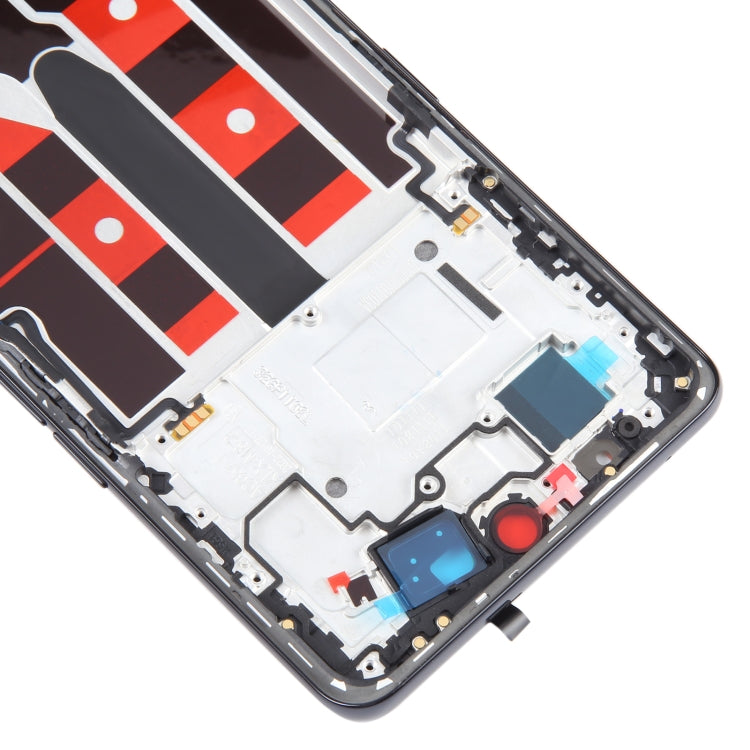 Original Front Housing LCD Frame Bezel Plate, For OPPO A1 Pro — Blue