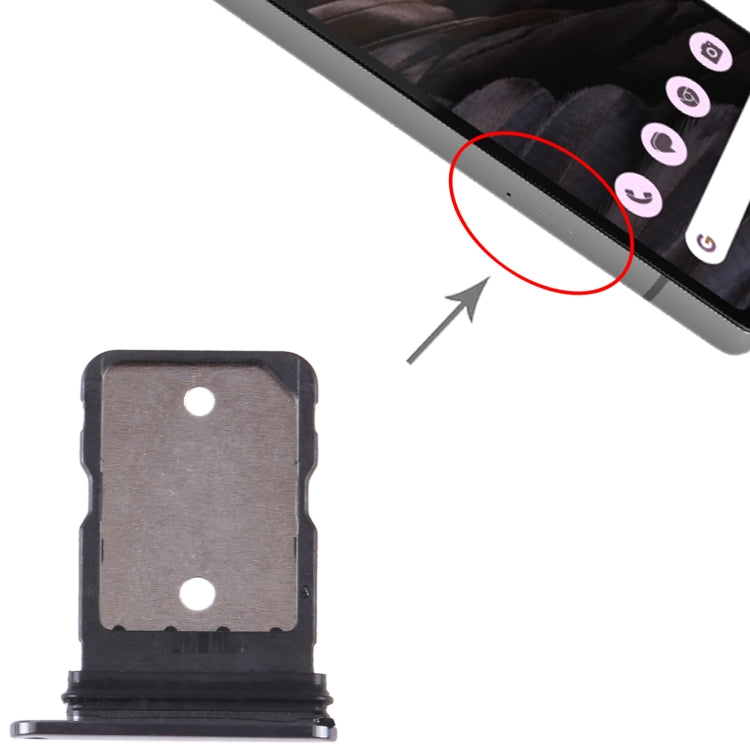 Original SIM Card Tray with SIM Pin, For Google Pixel 7A, For Google Pixel 7A