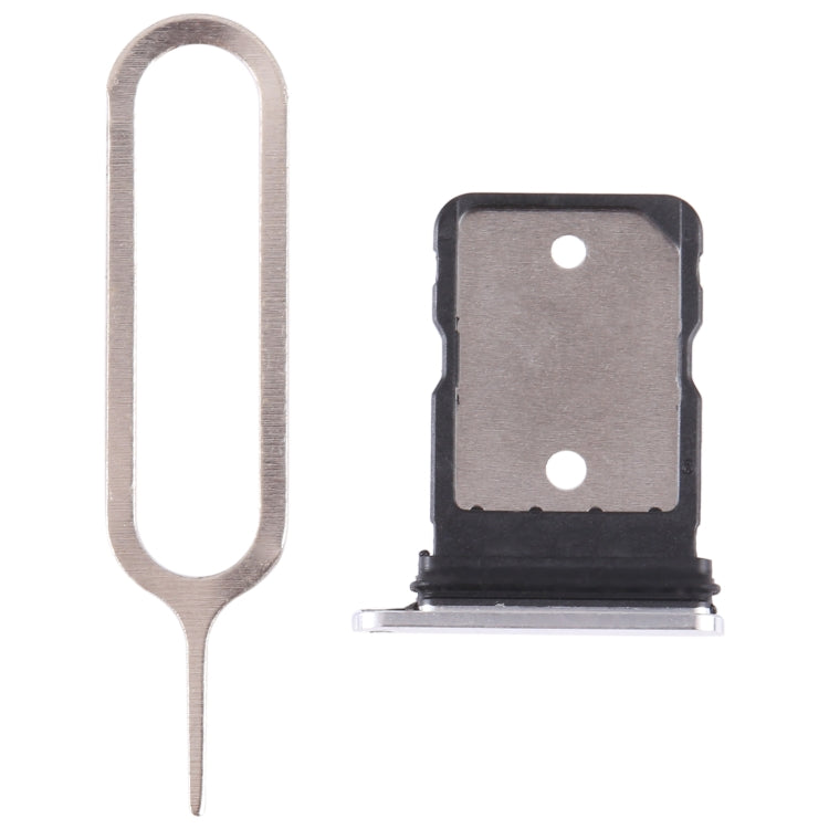 Original SIM Card Tray with SIM Pin, For Google Pixel 7A, For Google Pixel 7A — Silver