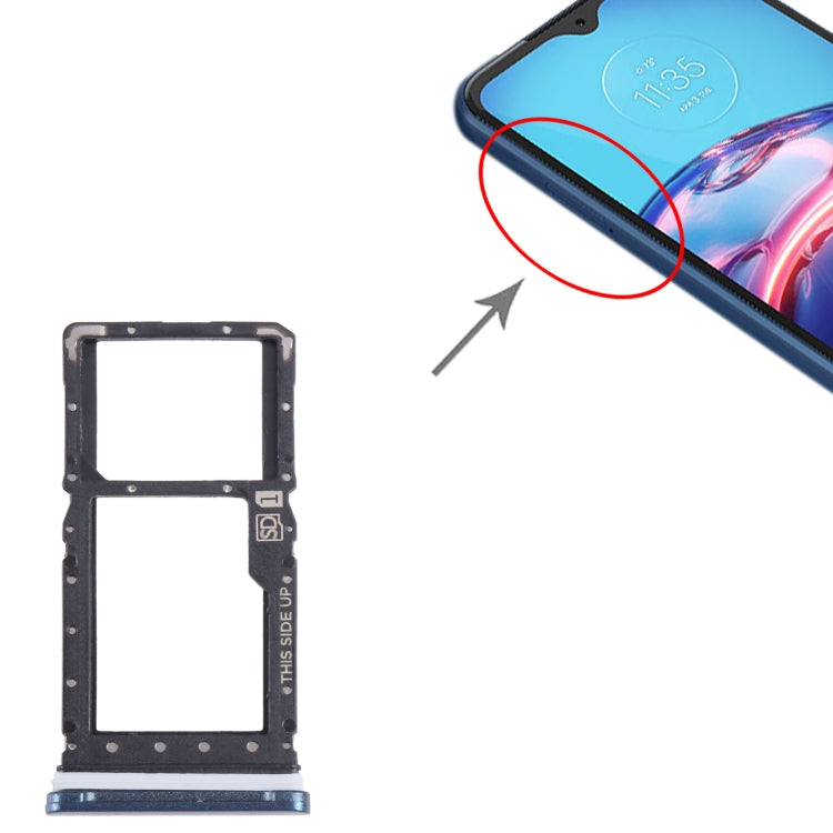 SIM Card Tray + Micro SD Card Tray, For Motorola Moto E 2020 — view 4