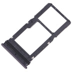 SIM Card Tray + Micro SD Card Tray, For Motorola One 5G Ace — Black