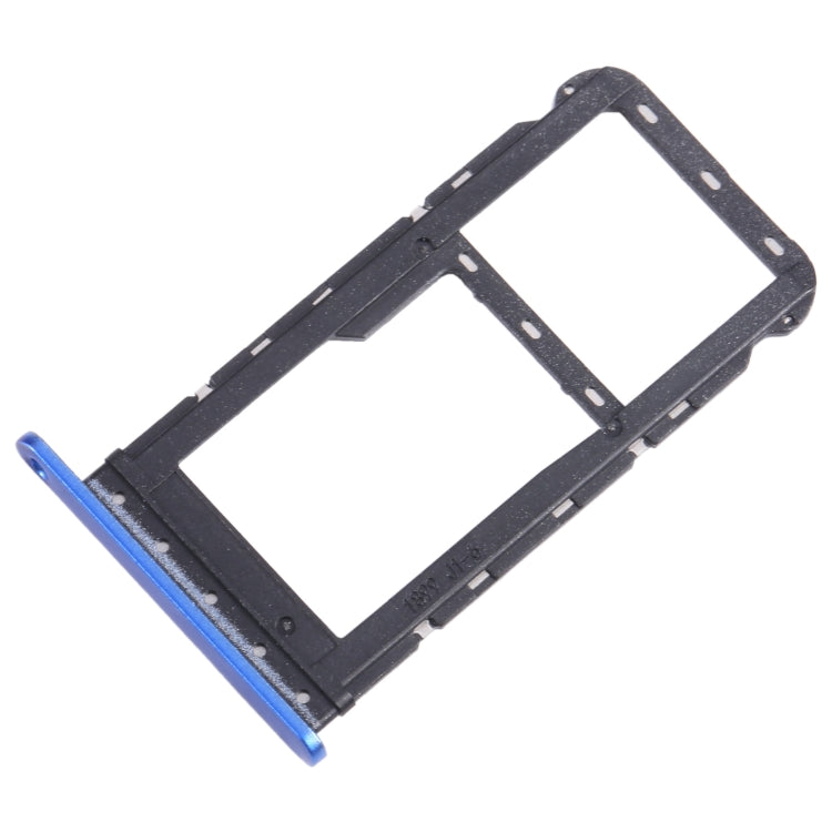 SIM Card Tray + Micro SD Card Tray, For Motorola Moto G Power 2021 — Blue