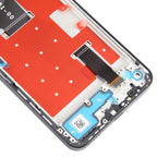Original LCD Screen Digitizer Full Assembly with Frame, For Honor X50i — Gold
