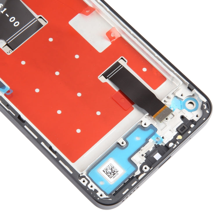 Original LCD Screen Digitizer Full Assembly with Frame, For Honor X50i — Gold