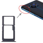 Original SIM + SIM / Micro SD Card Tray, For Nokia 8.3 — Black