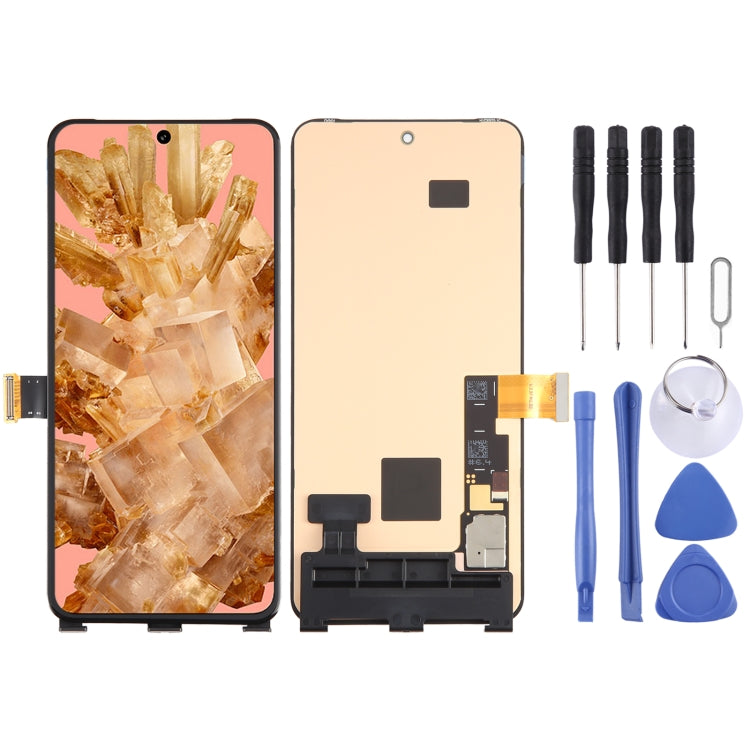 GKWS6 G9BQD Original LCD Screen With Digitizer Full Assembly, For Google Pixel 8