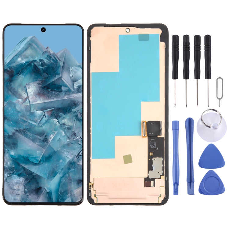 GC3VE G1MNW Original LCD Screen Digitizer Full Assembly with Frame, For Google Pixel 8 Pro