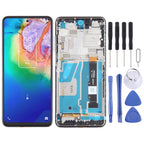 OEM LCD Screen Digitizer Full Assembly with Frame, For TCL 20 5G