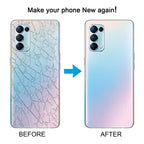 Glass Material Battery Back Cover, For OPPO Find X3 Lite