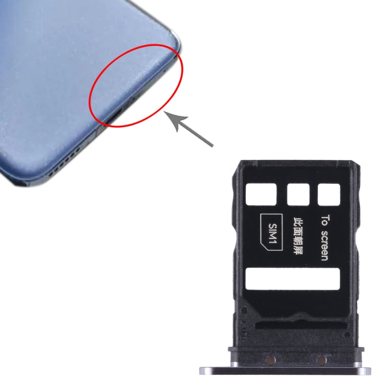 For Honor Magic5 SIM + SIM Card Tray, For Honor Magic5 — Green