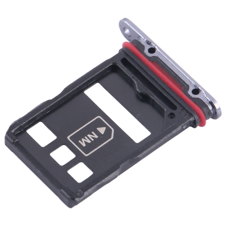 For Honor Magic4 Ultimate SIM + NM Card Tray, For Honor Magic4 Ultimate — Black
