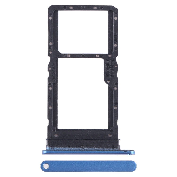For Honor X7a SIM + SIM / Micro SD Card Tray, For Honor X7a — Silver