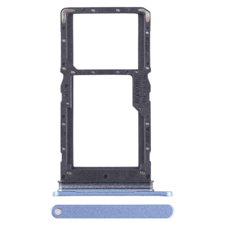 For Honor X6 SIM + SIM / Micro SD Card Tray, For Honor X6 — Purple
