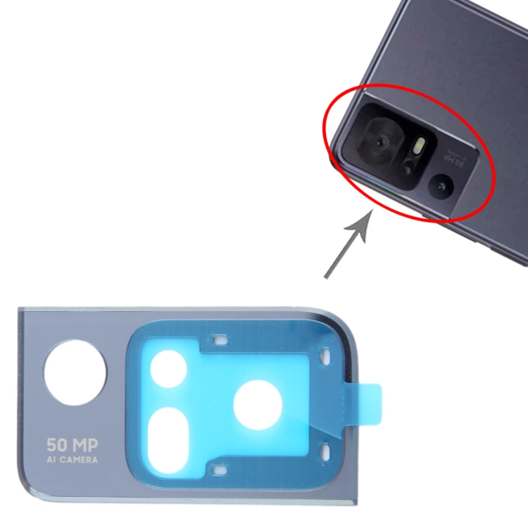 Original Back Camera Lens Frame, For TCL 40 SE