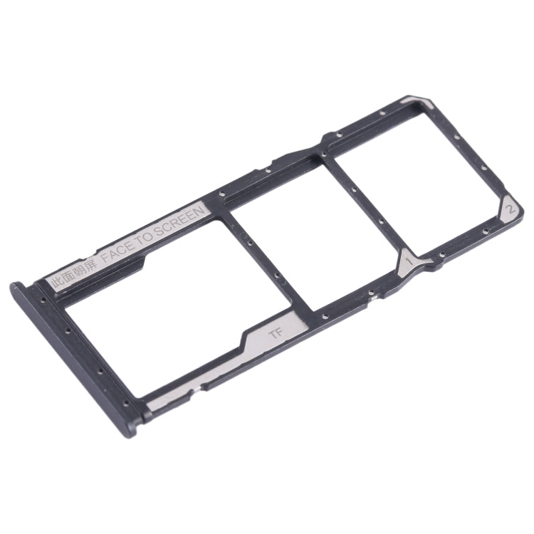 SIM Card Tray + SIM Card Tray + Micro SD Card Tray, For Xiaomi Poco C55