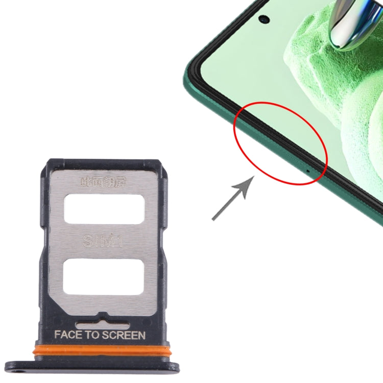 SIM Card Tray + SIM Card Tray, For Xiaomi Redmi Note 12 Turbo