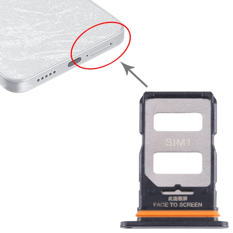 SIM Card Tray + SIM Card Tray, For Xiaomi Note 13 Pro+