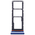 SIM Card Tray + SIM Card Tray + Micro SD Card Tray, For Tecno Pop 5 Pro