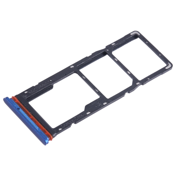 SIM Card Tray + SIM Card Tray + Micro SD Card Tray, For Tecno Pop 5 Pro