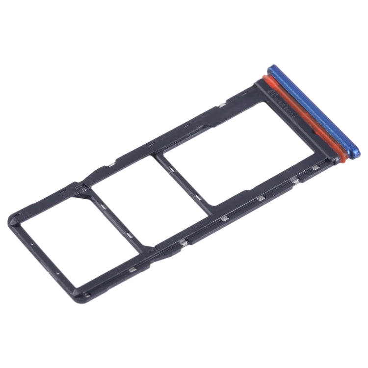 SIM Card Tray + SIM Card Tray + Micro SD Card Tray, For Tecno Pop 5 Pro