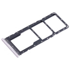 BF7 SIM Card Tray + SIM Card Tray + Micro SD Card Tray, For Tecno Pop 7 Pro