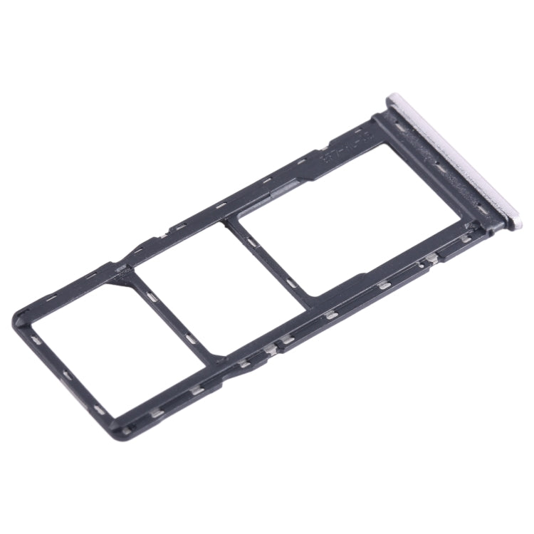 BF7 SIM Card Tray + SIM Card Tray + Micro SD Card Tray, For Tecno Pop 7 Pro