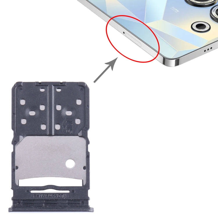 SIM Card Tray + Micro SD Card Tray, For Tecno Camon 20 — view 4