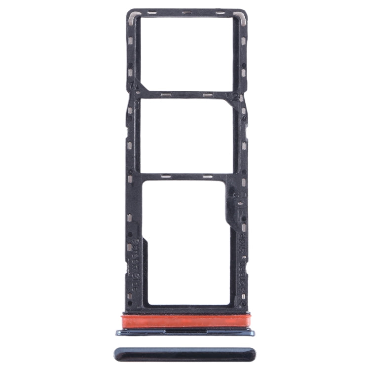 SIM Card Tray + SIM Card Tray + Micro SD Card Tray, For Tecno Spark 10