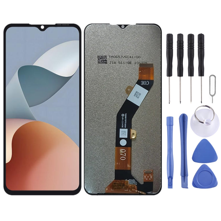 LCD Screen with Digitizer Full Assembly, For ZTE Blade A54