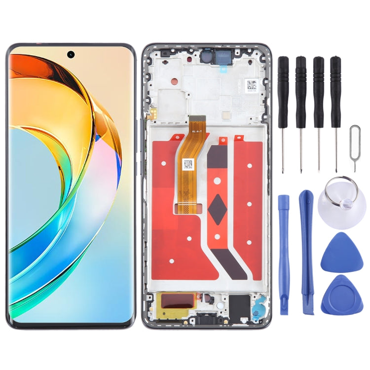 For Honor X9b Original LCD Screen Digitizer Full Assembly with Frame