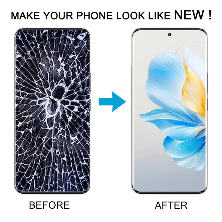 For Honor 100 Original LCD Screen Digitizer Full Assembly with Frame