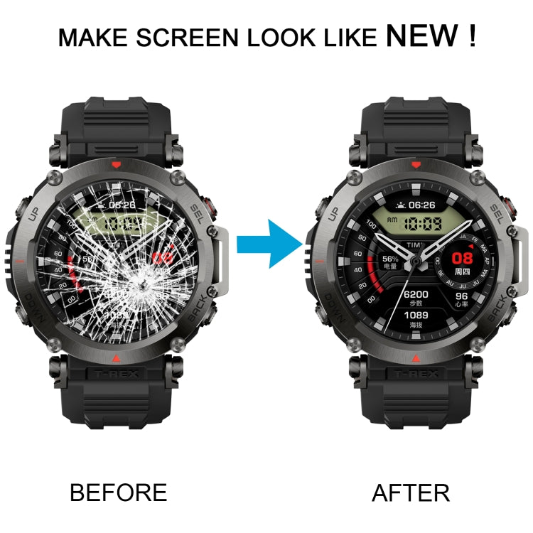 Original LCD Screen with Digitizer Full Assembly, For Amazfit T-Rex Ultra