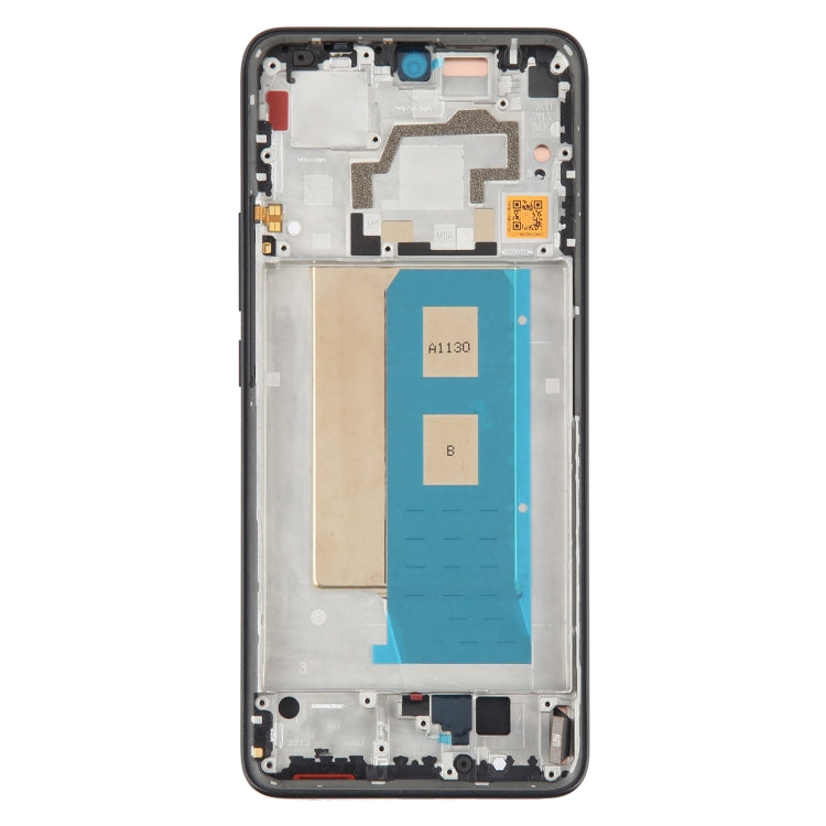 For Xiaomi Poco F5 Pro Original AMOLED Material LCD Screen Digitizer Full Assembly with Frame, For Xiaomi Poco F5 Pro (Original) — Black