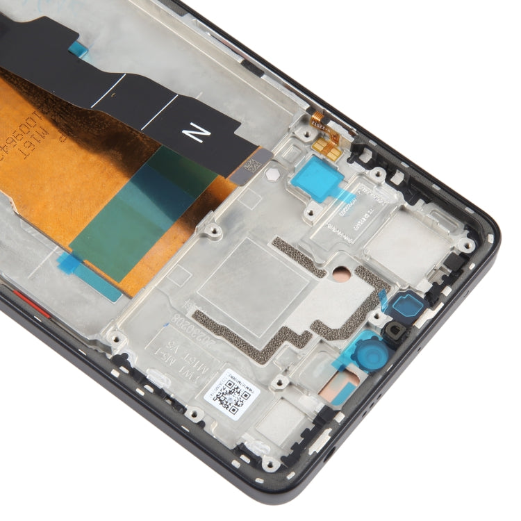For Xiaomi Poco F5 Original AMOLED Material LCD Screen Digitizer Full Assembly with Frame