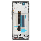 For Xiaomi Redmi Note 13 Pro+ Original AMOLED Material LCD Screen Digitizer Full Assembly with Frame — Black