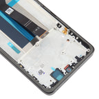 For Xiaomi Redmi Note 13 Pro+ Original AMOLED Material LCD Screen Digitizer Full Assembly with Frame — Silver