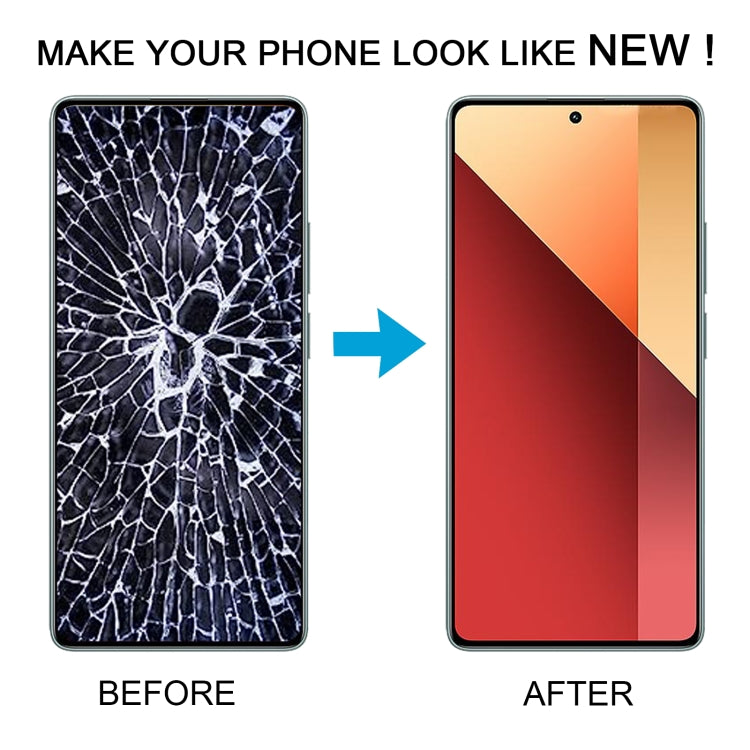 For Xiaomi Poco M6 Pro 4G Original AMOLED Material LCD Screen Digitizer Full Assembly with Frame